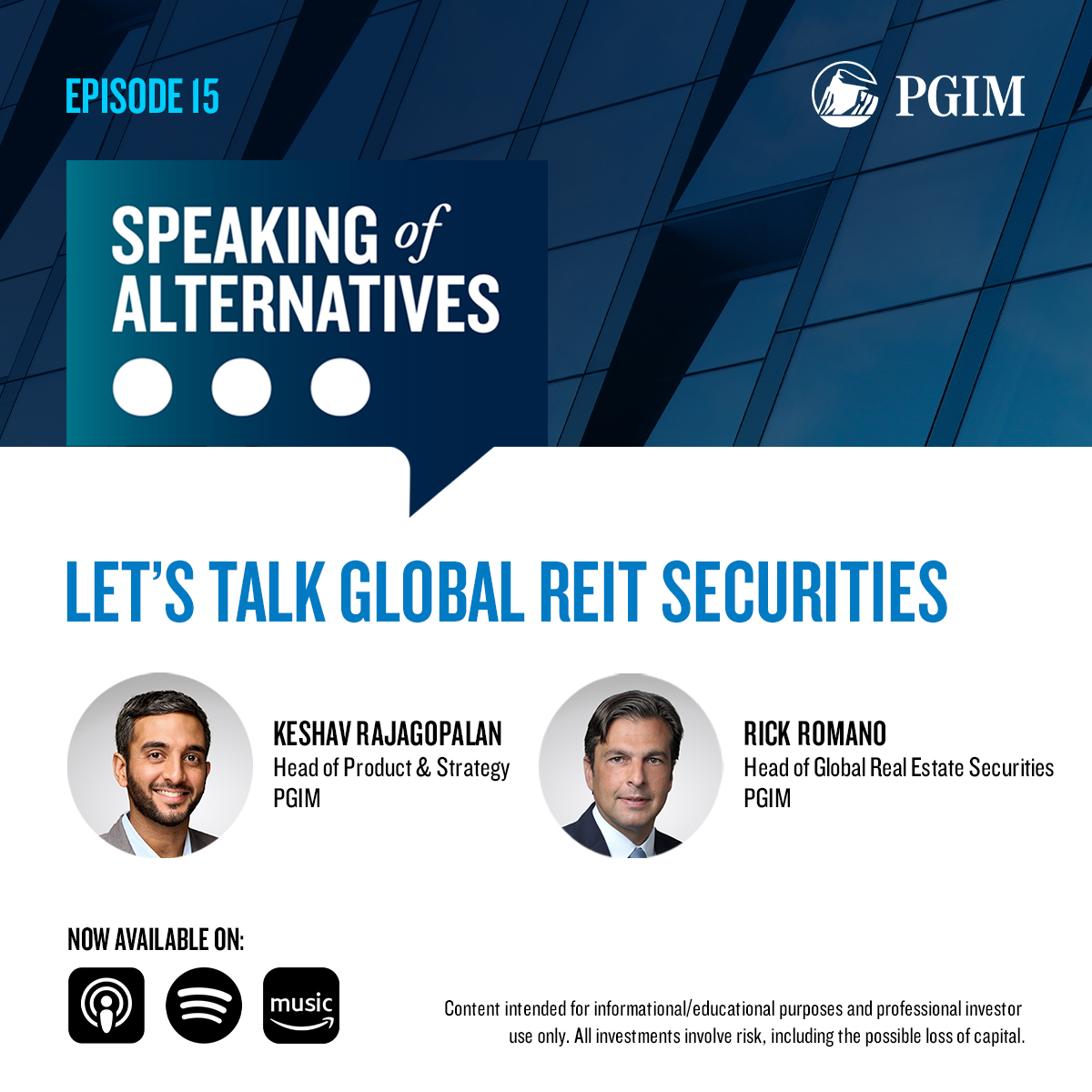 Speaking Of Alternatives Episode 15: Let’s Talk Global REIT Securities